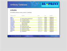 Tablet Screenshot of antibody.uni-saarland.de
