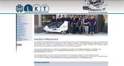 Desktop Screenshot of lkt.uni-saarland.de