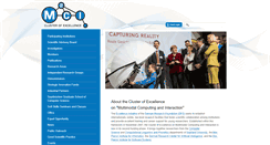 Desktop Screenshot of mmci.uni-saarland.de