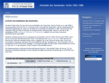 Tablet Screenshot of amtsblatt.uni-saarland.de
